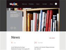 Tablet Screenshot of medialis.org
